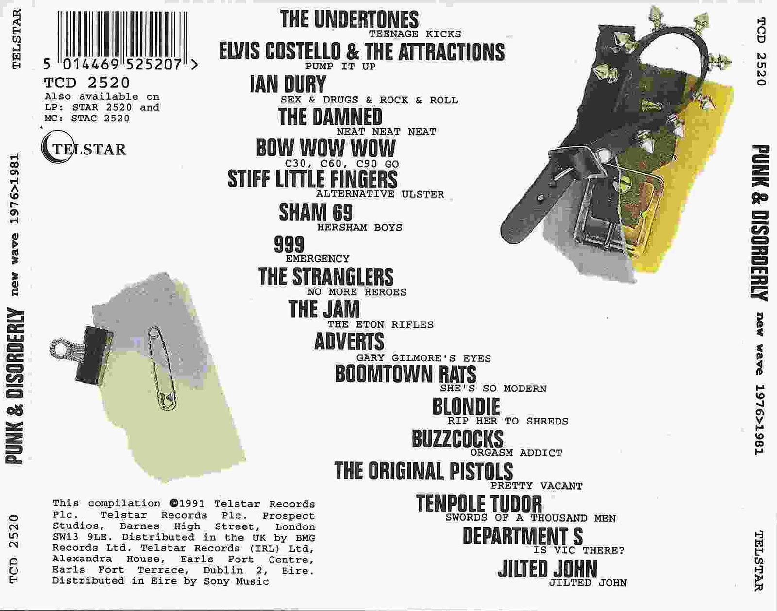 Back cover of TCD 520